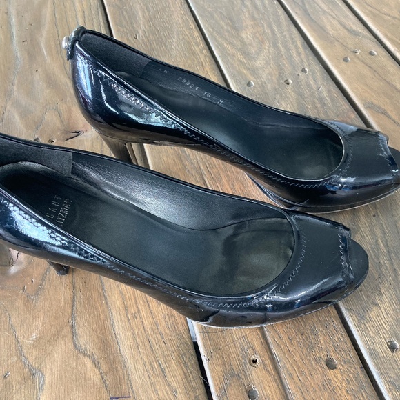 Stuart Weitzman Size 10 low platform high heels - Picture 2 of 4